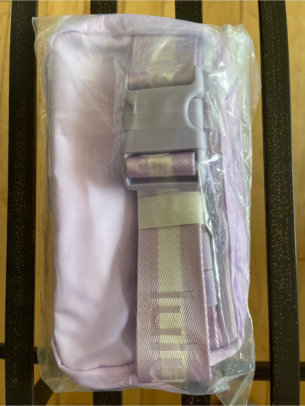Luluemon Lilac Adjustable Strap Crossbody Bag for Women